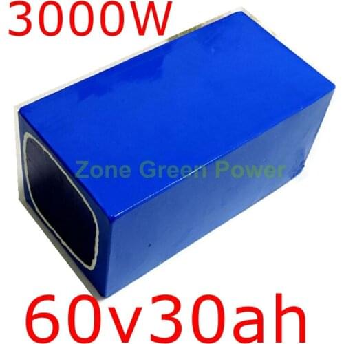 SWORDS FOX 60V 30AH 3000W Electric Bike Battery with Built-in 60A BMS Lithium Battery Pack Free Shipping