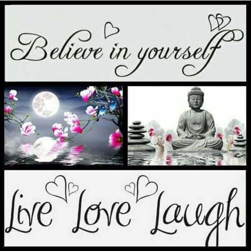 DIY Diamond Painting "Buddha statue in flower" Full Square/round 5D Embroidery Cross Stitch Mosaic kit Home Decor Gift