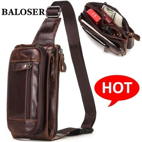 BALOSER Men's Waist Bags