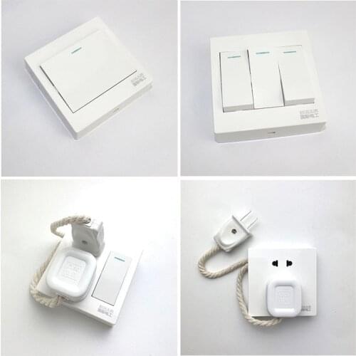 Childrens Busy Board Montessori Diy Accessories Material Plug Socket Electrical Switch Toy for Kid Early Education Development