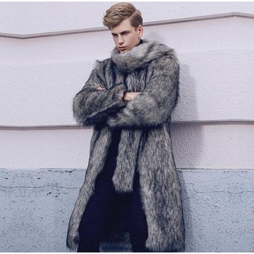 Big faux mink leather jacket mens winter thicken warm fur leather coat men slim jackets jaqueta de couro fashion autumn tide 6XL