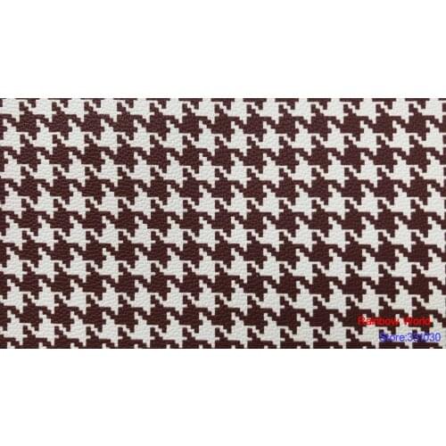 Factory wholesale pattern printed Faux PU Leather fabric for DIY sewing sofa table shoes bags bed material(1 yard)