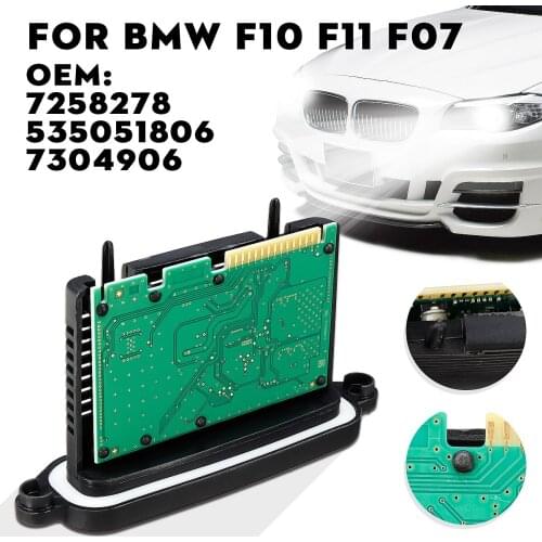 Halogen Headlights TMS Driver Module 7258278 7267045 7304906 For BMW F10 F11 F07