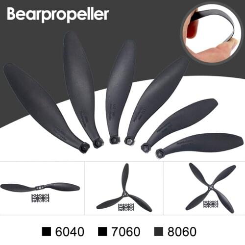 Combined Propeller 6050 7060 8060 2 blades 3 blades 4 blades For RC Model Plane Hobby