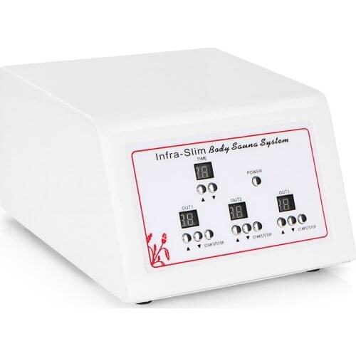 Mini 3 Zones Body Slimming Weight Loss Lymph Detox Heating Therapy Massage Machine