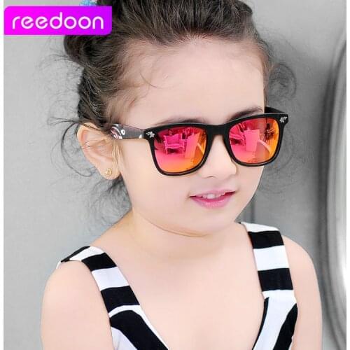 2016 New Fashion Children Sunglasses Boys Girls Kids Baby Child Sun Glasses Goggles UV400 mirror glasses Wholesale Price 1015