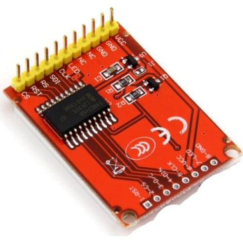 New 1.44 inch TFT screen SPI Serial port module LCD color display at least 4IO ST7735 128X128 With PCB panel