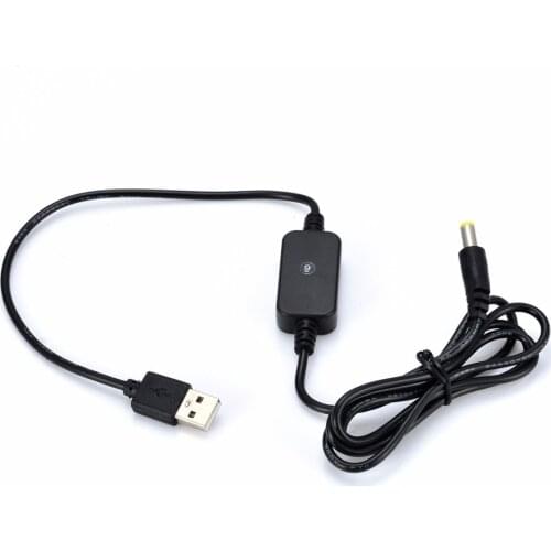 New Module Converter Cable DC-DC 5V to DC 9V/12V Cable USB Jack 5.5*2.1mm Step-up Power Converter Adapter