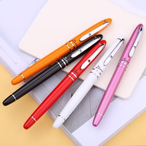 Picasso 608 Iraurita fountain pen 0.5mm ink pen metal writing pens dolma kalem caneta tinteiro Stationery 1056