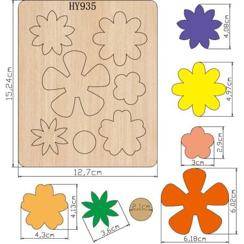 Flowers cutting dies 2019 new die cut &wooden dies Suitable for common die cutting machines on the market