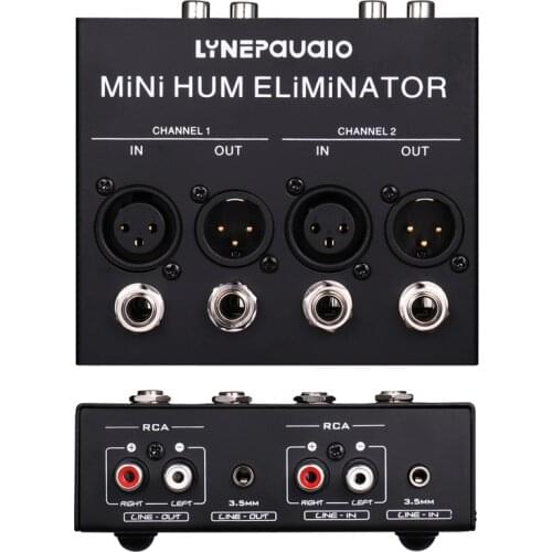 Professional Audio Signal Earphone Speaker Microphone Current Produces Dry Squeal Current Sound Hum Noise Noise Canceller