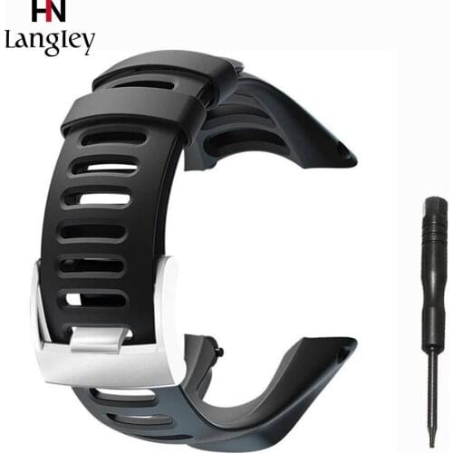Silicone Watchband For AMBIT 3R Corrosion Resistant Waterproof Sports Straps Soft Comfortable Watches Bands Accessories