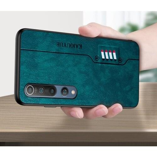 Luxury PU Leather Silicone Phone Case For Xiaomi Mi 9 Lite 9T Note 10 Lite Pro Redmi Note 9s 7 8 9 Pro Max K20 Cover Case Coque