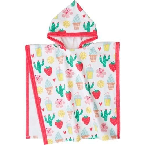 Dough Beach Towel Kid Pancho Ice Cream