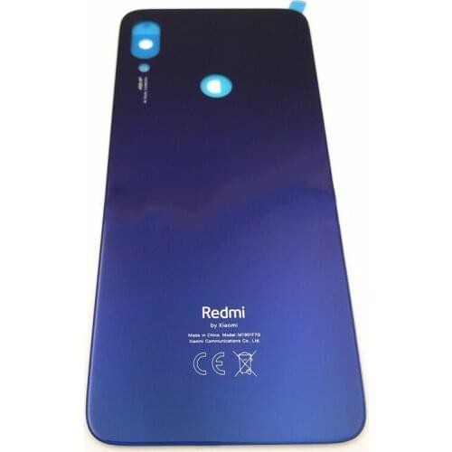 For Xiaomi Redmi Note 7 Pro Back Battery Cover Redmi 7 Note7 Rear Housing Door Glass Panel Case for Redmi Note 7 Battery Cover