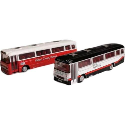 1/76 British retro bus bus alloy die-casting bus car model ornaments collection childrens toys boy toys