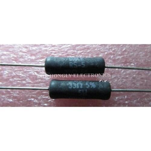 10PCS RS-5 5W 20R 33R 49.9R 68R 80.6R 5% RESISTOR
