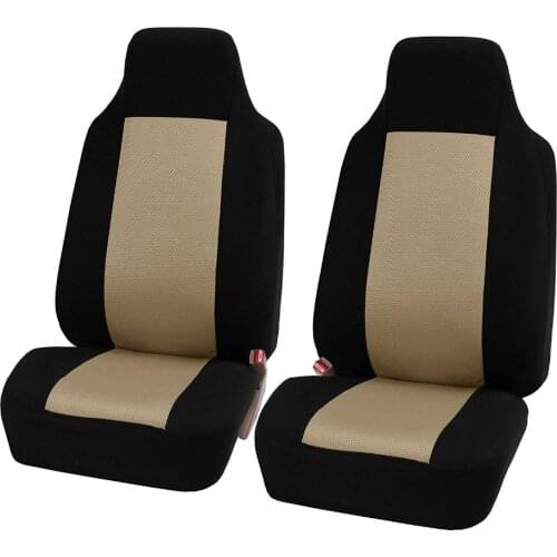2PCS Car Front Seat Covers Interior Accessories Universal Protects Seats Fit For Lada Granta Kia Rio Toyota Rav4 VW Golf Polo