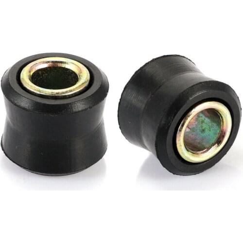 2pcs/set 14mm Motorcycle Shocks Absorber Strut Mounting Bushing Suspension Universal Accessories For Suzuki Honda Kawasaki
