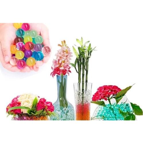 500-20000PCS Growing Water Balls Crystal Soil Hydrogel Gel Polymer Water Beads Orbiz Flower/Wedding/Decoration Big Home Decor 5Z
