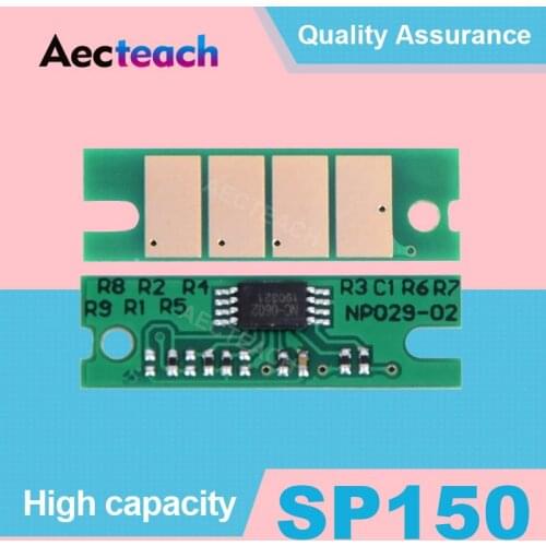 Aecteach SP 150 Toner Chip Black For Ricoh sp 150 150SU 150w 150SUw SP150 SP150su sp150w sp150suw Powder Refill Reset Chips