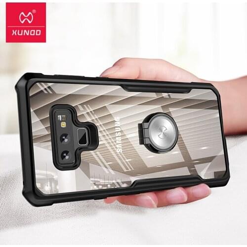 For Samsung Galaxy S9 Plus Case XUNDD Shockproof Airbag for Galaxy Note 9 Case Transparent PC Back Cover for Galaxy S9