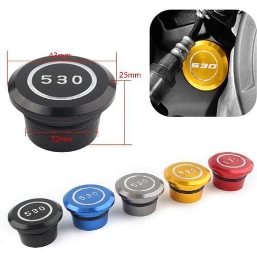 CNC Aluminum Motorcycle Frame Hole Cap Cover Plug For YAMAHA T-MAX TMAX 530 T-MAX530 TMAX530 2005-2016