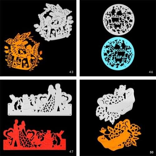 DABOXIBO Little Angel Metal Cutting Dies Mold For DIY Scrapbooking Cards Making Decorate Crafts 2020 NEW Arrival