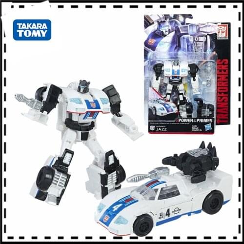 14cm Hasbro Transformers Speelgoed Anime Figuren Generations Poder de los Primes clase de lujo Autobot Jazz action figure model
