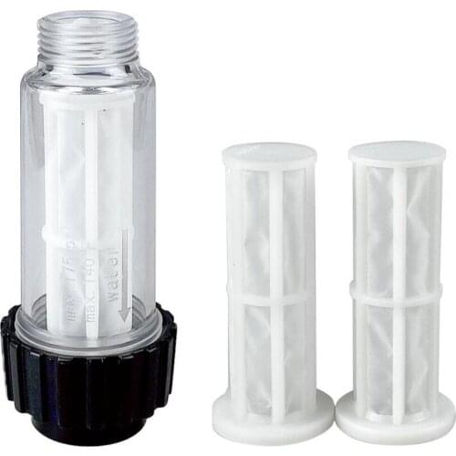 G 3/4" Water Filter For Karcher K2 K3 K4 K5 K6 K7 Inlet Hose Water Filters With 2 Mesh Fit For Lavor For Nilfisk Elitech AR