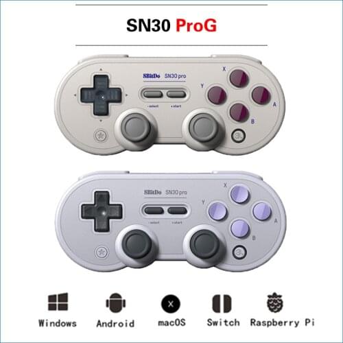 8Bitdo SN30ProG Retro Wireless Bluetooth Controller Gamepad For Nintendo For Switch Joystick For Android Windows macOS