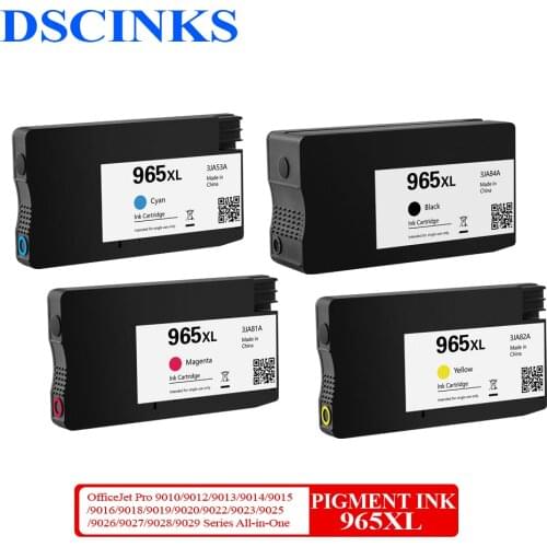 For hp 965 965XL compatible ink cartridge for HP OfficeJet Pro 9010 9012 9013 9014 9015 9016 9018 9019 9020 9022 9023 9025 9026
