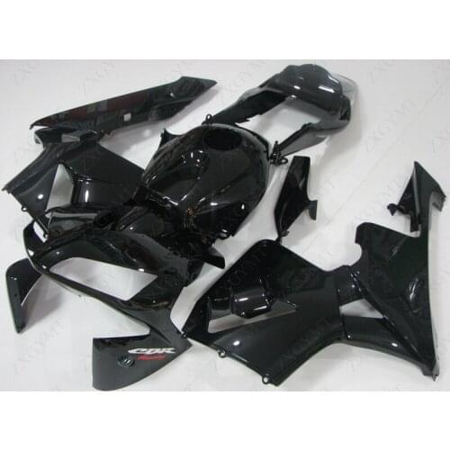 Full Body Kits CBR 600 RR 2003 - 2004 glossy Black Full Body Kits for Honda CBR600RR 03 Abs Fairing CBR600 RR 03