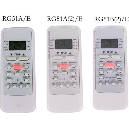 NEW Original RG51A(2)/E RG51A/E RG51B(2)/E For Midea Air Conditioner Remote Control RG51A(2) E RG51A E RG51B(2) E Fernbedienung