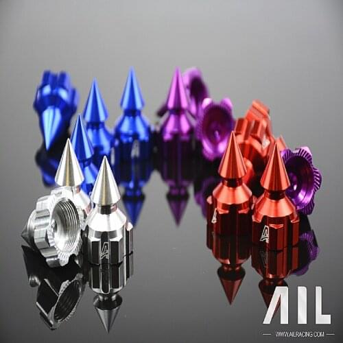 ALL RC losi 5t xl Aluminum alloy sharp vertebral spike anti-loose dust nut V2 version 24mm