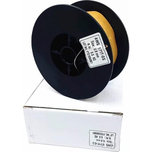 Flux Cored Wire 0.8mm 1.0mm 0.5kg, Wire welding powder, Gasless Welding Wire E71T-GS, Without Gas For Soldering Tools Wires