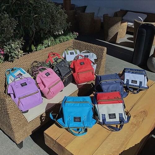 Stylish Mummy Bag Polyester Lightweight Large Capacity Backpack 2020 New Travel Bags Popular Shoulder Hobos