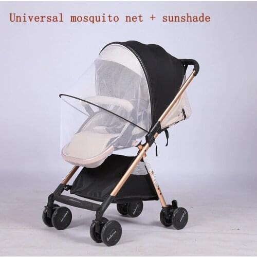 Baby Multifunction Stroller Universal Mosquito net 2 in 1 Sun shade Foldable Super UV protection Sun visor canopy Pram accessory