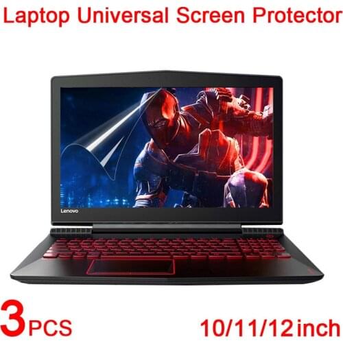 3pcs/lot Glossy Ultra Clear/Matte 10/11/12 Inch Universal Laptop LCD Screen Protectors Cover 16:9 4:3 16:10 PC Notebook Car Film