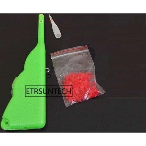 100Set Professional Earthworm Bloodworm Clip Portable Fishing Baits Bloodworm Cilp Fishing Lures Clip Fishing Tackle