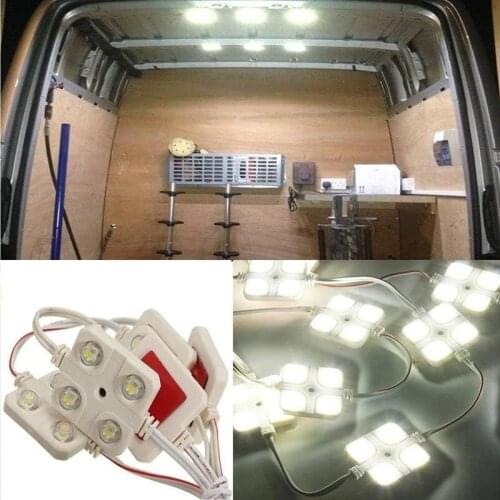 20/40 Led Interior Lights Kit Van Interior Ceiling Lighting Cargo for Camper Inside Lamp For RV Boat Trailer Lorries Van
