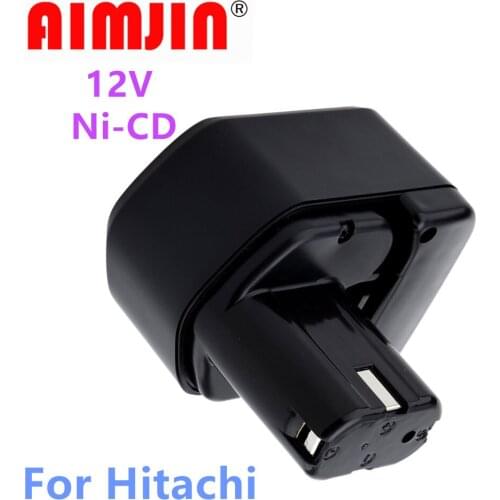 Original Hitachi EB1214S DS12DVF3 Rechargeable Battery 12V 4.8/6.8/12.8Ah Ni-CD Cordless Drill Batteria EB1212S EB1220BL EB1214L