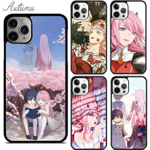 Hiro Zero Two Darling in the FranXX Phone Case for iPhone 11 12 Pro Max mini X XR XS SE 2020 5 6 7 8 Plus Galaxy S8 S9 S10 Cover