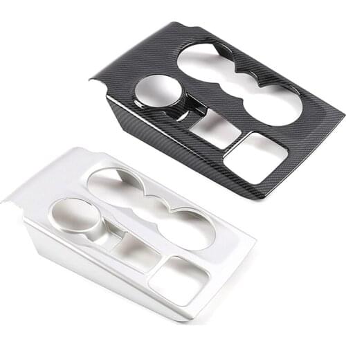 For Ford Focus 2019 2020 Mk4 Gear Shift Box Center Control Panel Water Cup Frame Accessories