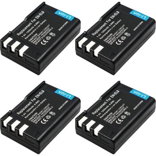 EN-EL9 EN-EL9a ENEL9 ENEL9a EN EL9 Battery for Nikon D40 D40X D60 D3000 D5000 Digital Camera
