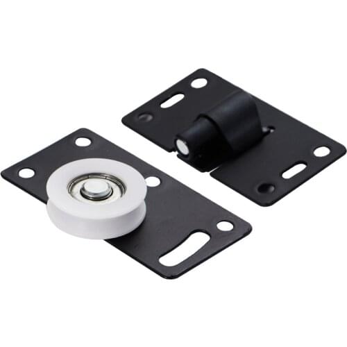 Sliding door wheel wardrobe wear-resistant Smooth round track wheel roller vintage wheel for sliding door push pull Gate