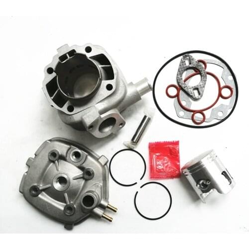 47mm aluminium cylinder nicasil coating Cylinder kit For Yamaha Aprilia Aerox Jog Sr 50 70 SR50 SR70 47mm Piston With 10mm Pin