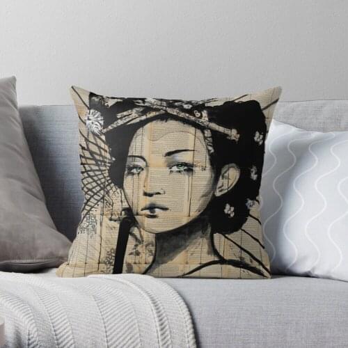 Lotus Throw Pillow Cushion Cover Polyester throw pillows case on sofa home living room car seat decor 45x45cm