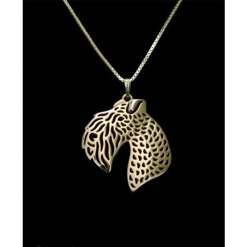 Fashion Newest Handmade Kerry Blue Terrier pendant women choker chain necklace Dog Jewelry Pet Lovers Gift Idea