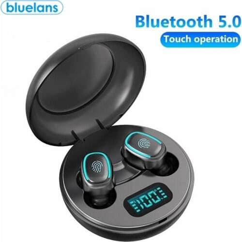 A10 TWS Bluetooth 5.0 Wireless HiFi In-Ear Earphones with Digital Charging Box Mini True Wireless Sports Earbuds For Cellphone
